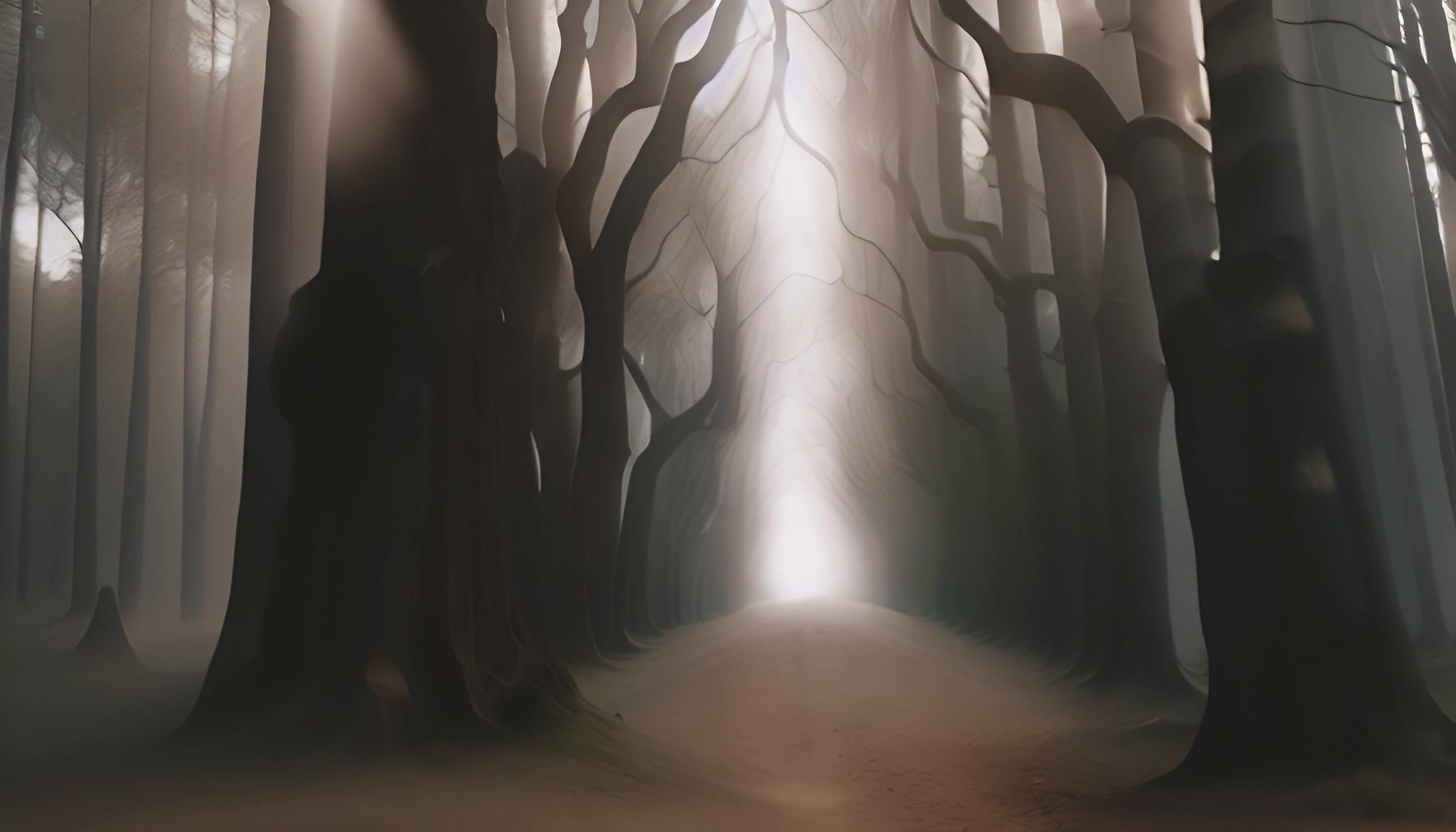 Foggy Forest – Haunted Pathway – 1080p halloween VJ loop