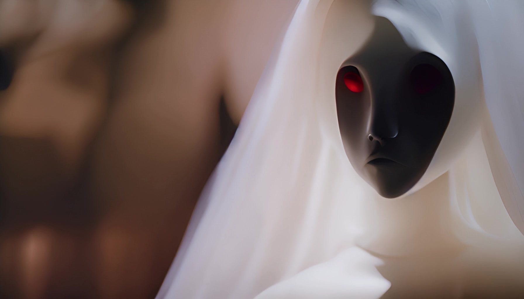 Haunted Ghost – Floating Spirit Apparition – 1080p halloween VJ loop