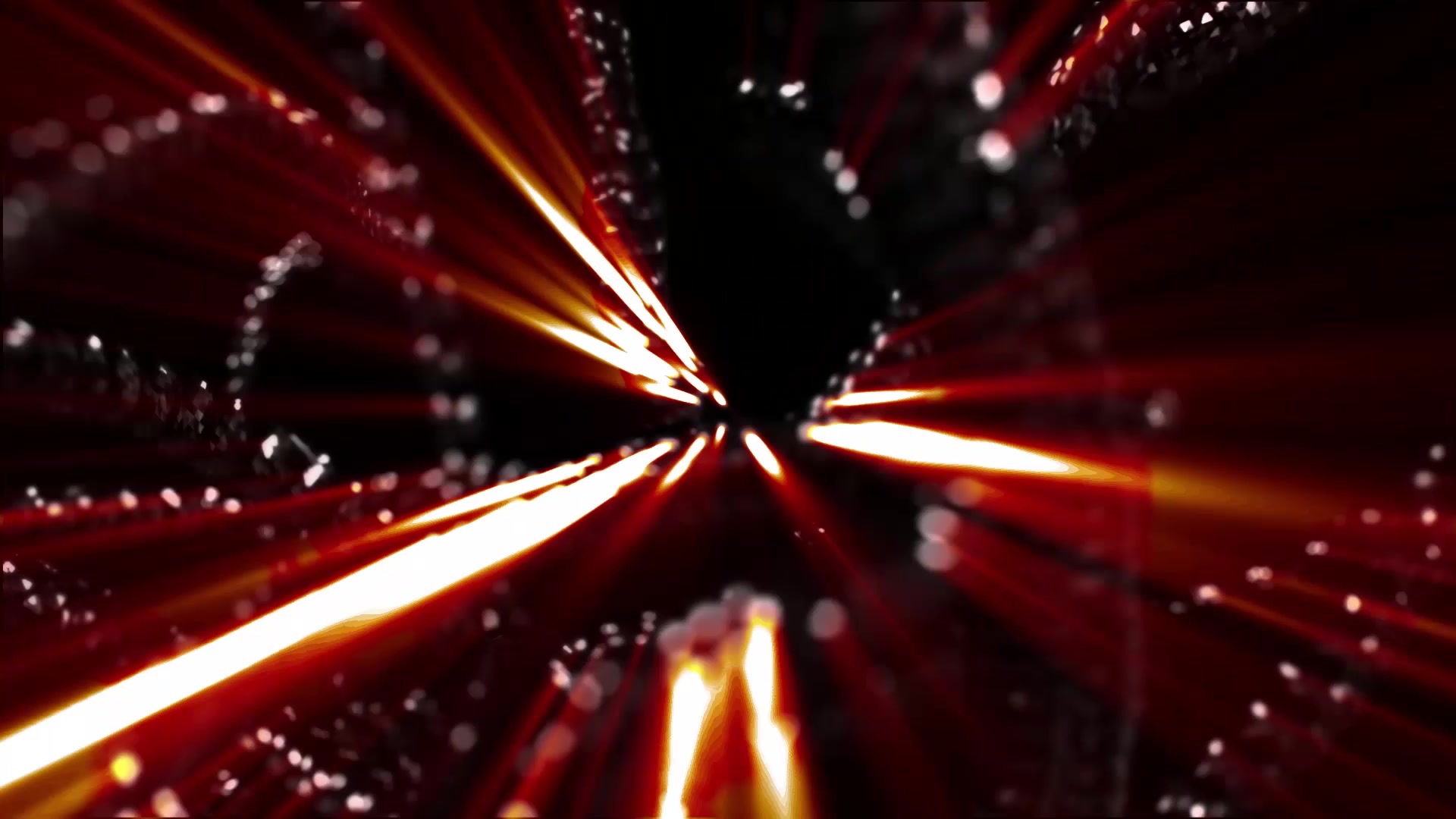 Blacklight Chains – Pulsing Energy Strands – 1080p abstract VJ loop