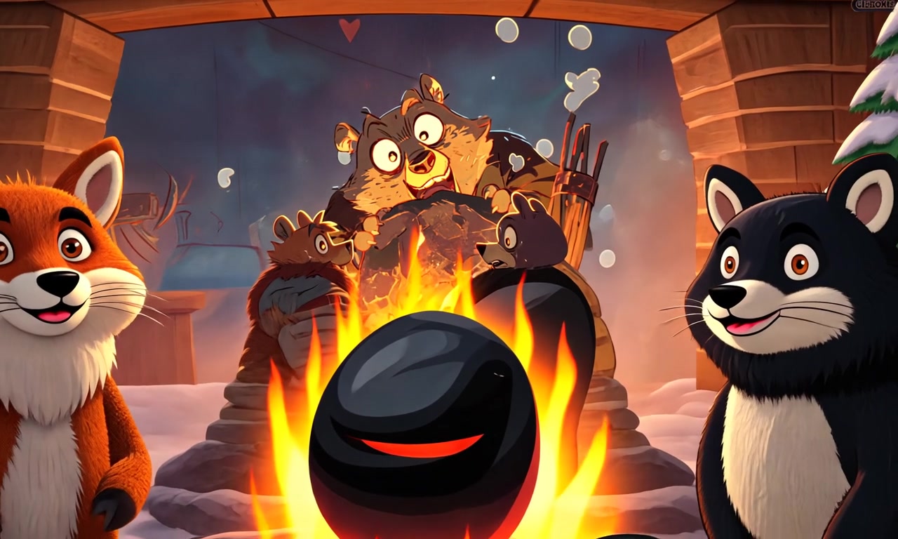 Campfire Critter Surprise – HD characters & dancers VJ loop