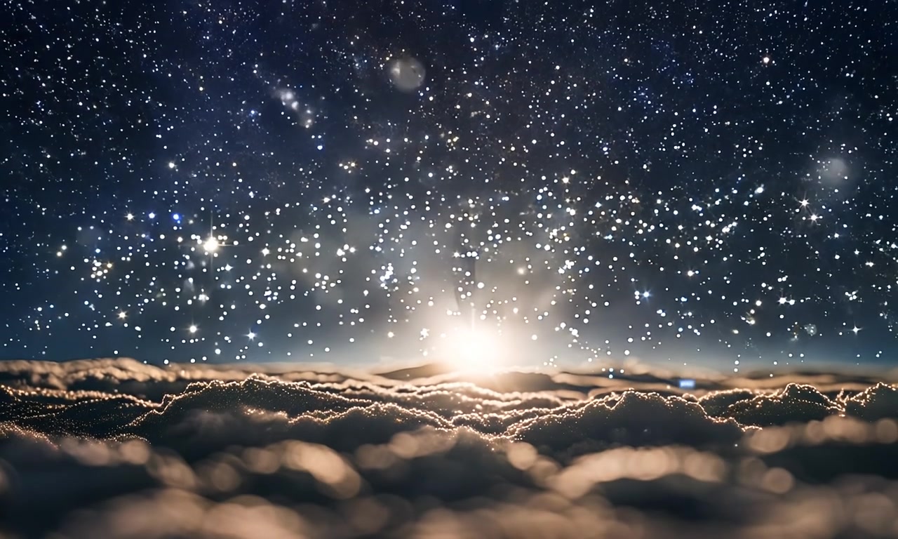 Celestial Dawnscape – HD abstract VJ loop