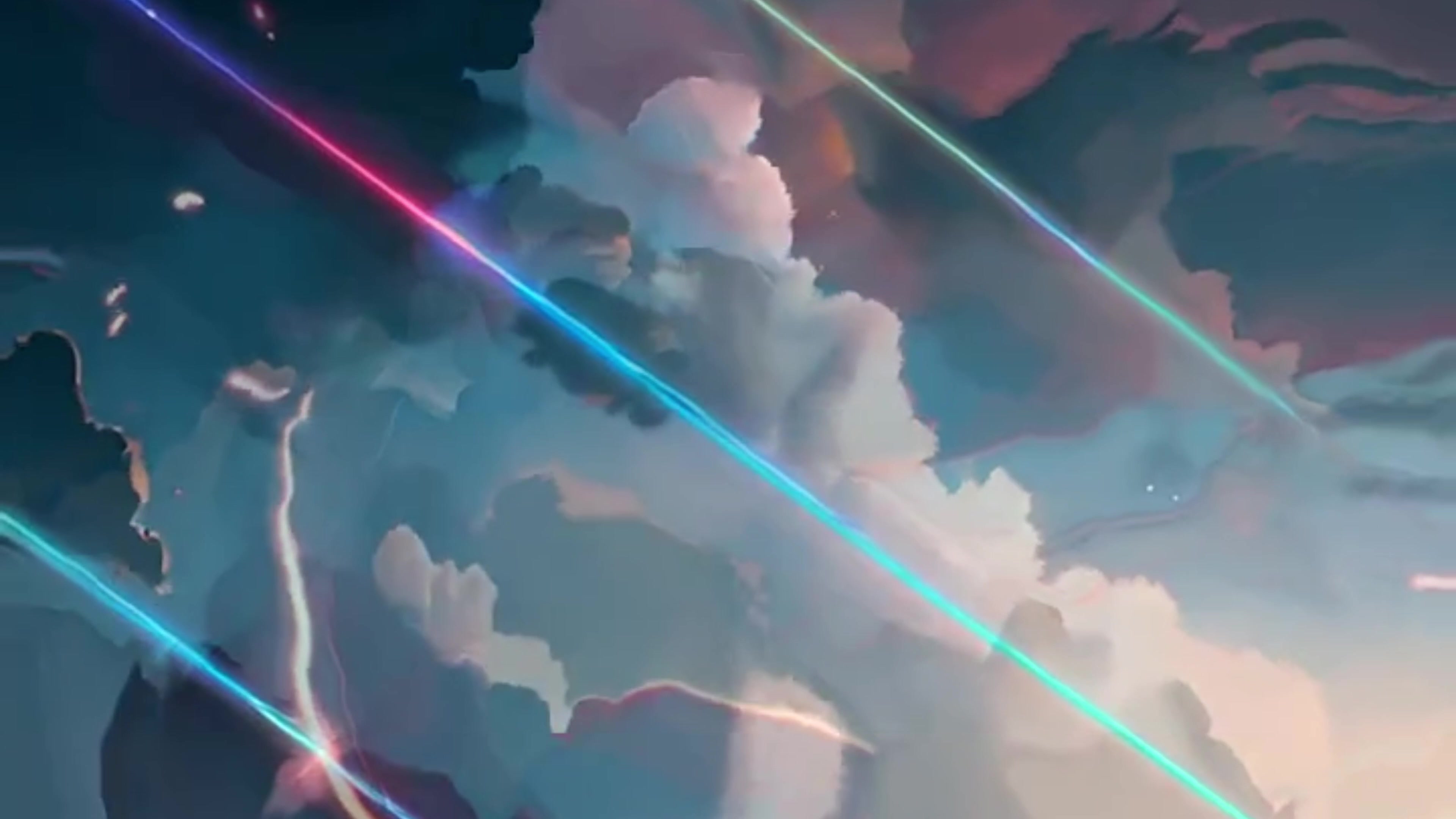 Celestial Light Show – 4K abstract VJ loop