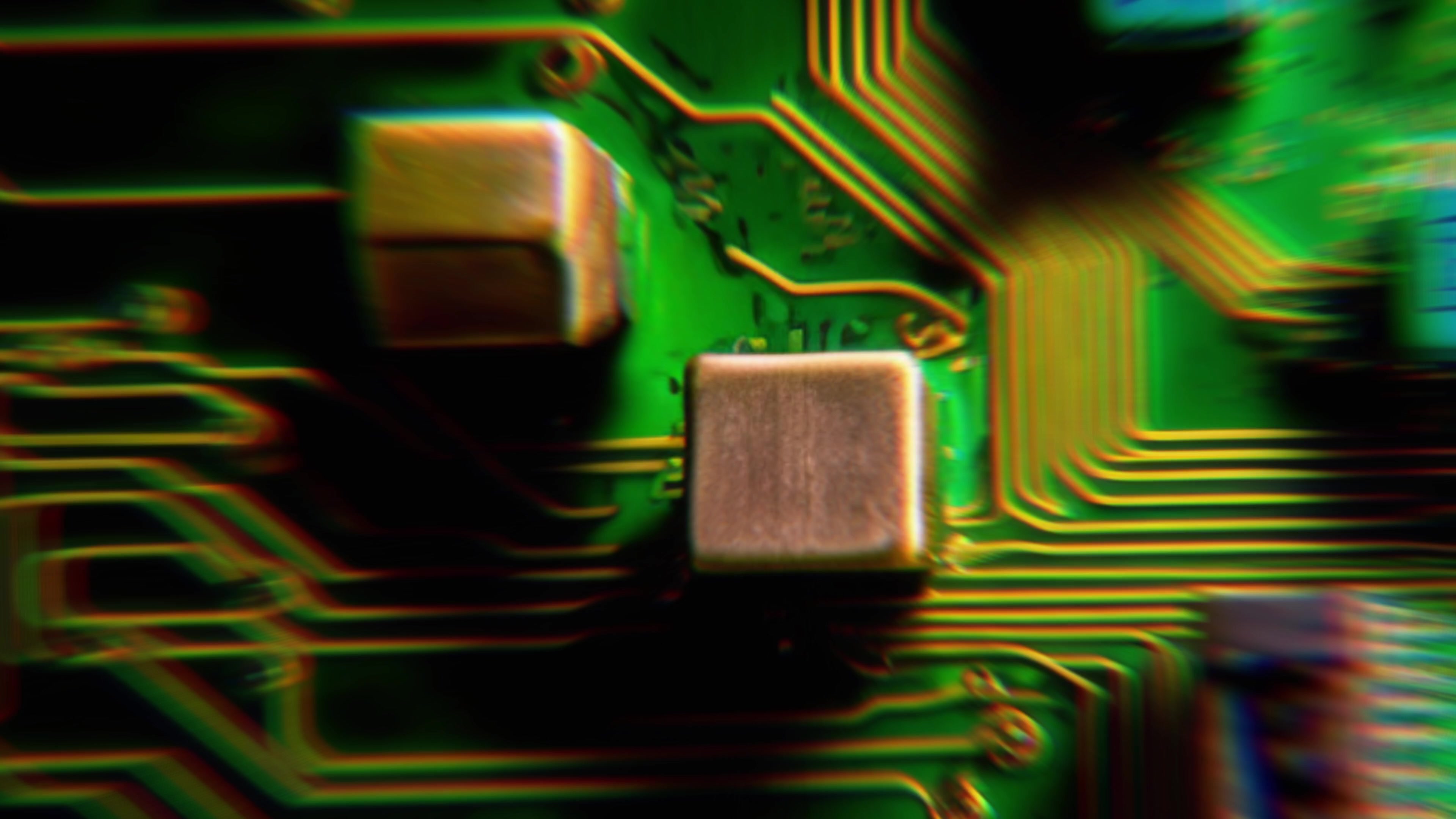 Circuitry Pulse – 4K neon & cyber VJ loop