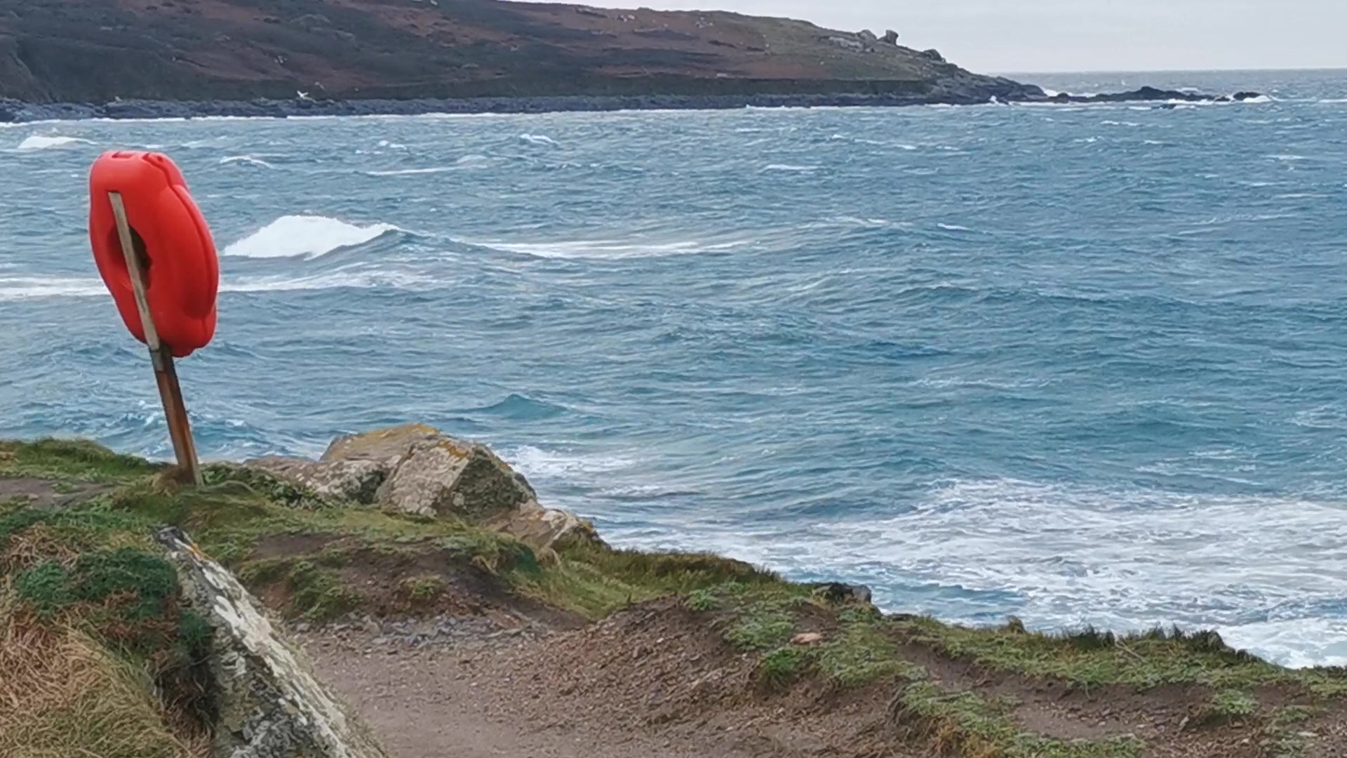 Coastal Serenity Waves — Coastline Meditation – 1080p ocean VJ loop