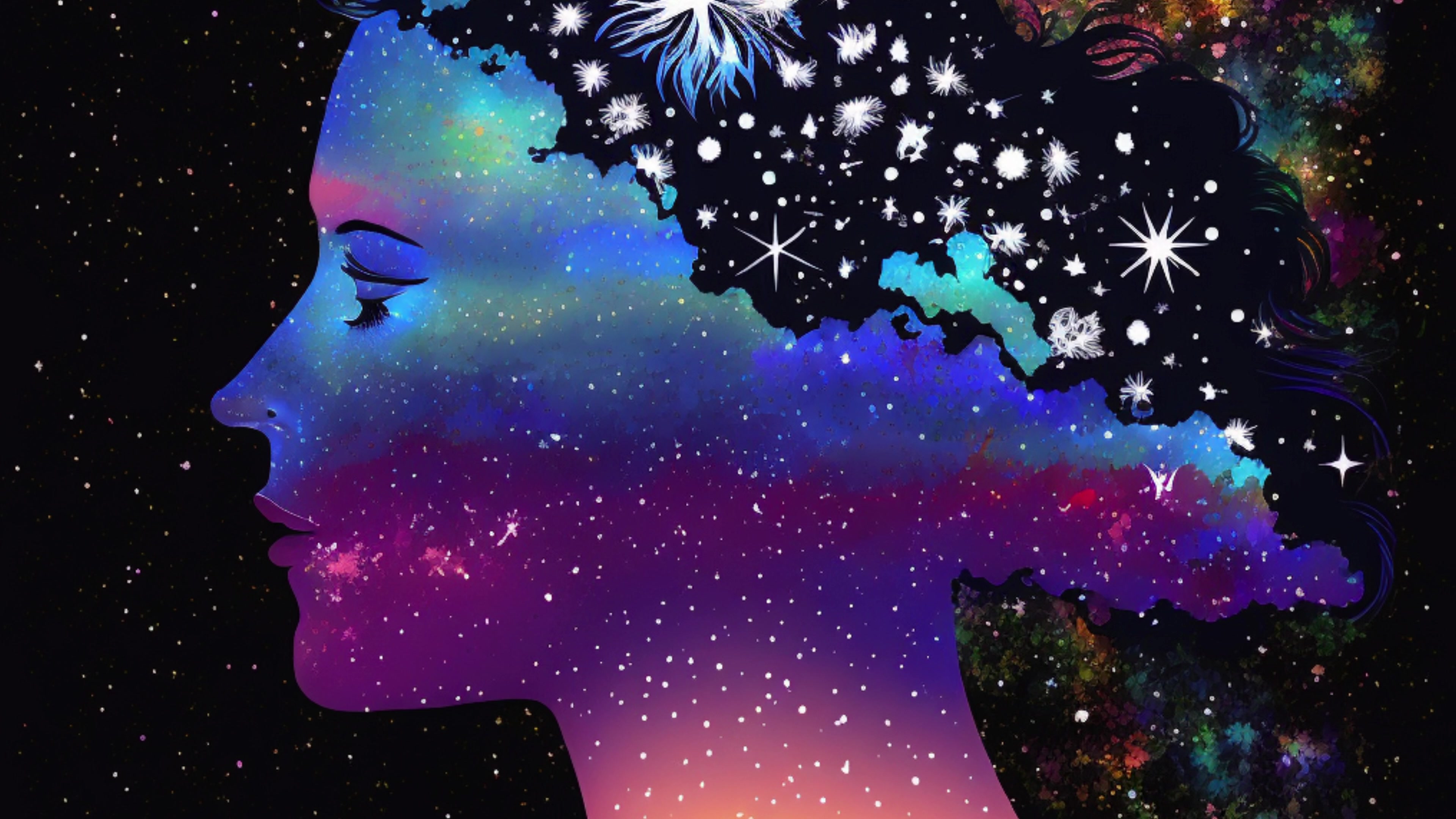 Cosmic Dreamscapes – 4K space VJ loop
