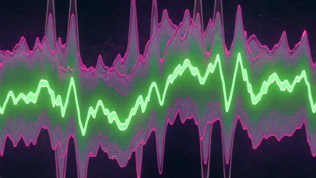 Electro Wave Distortion – 720p neon & cyber VJ loop