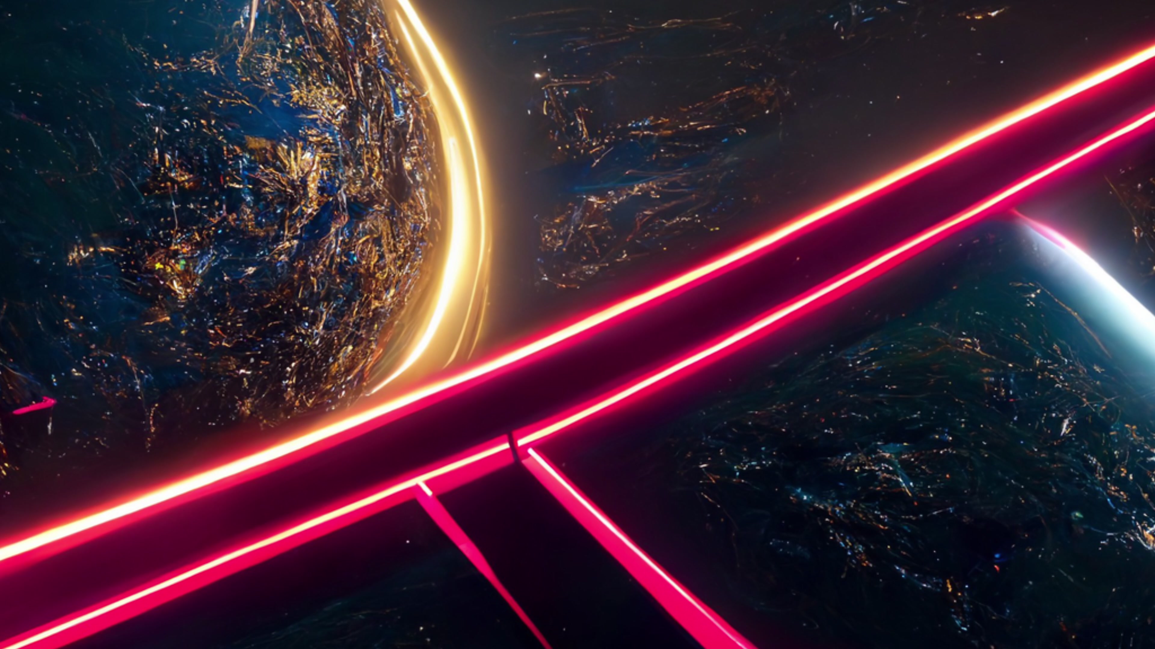 Ethereal Flame Dance – 4K abstract VJ loop