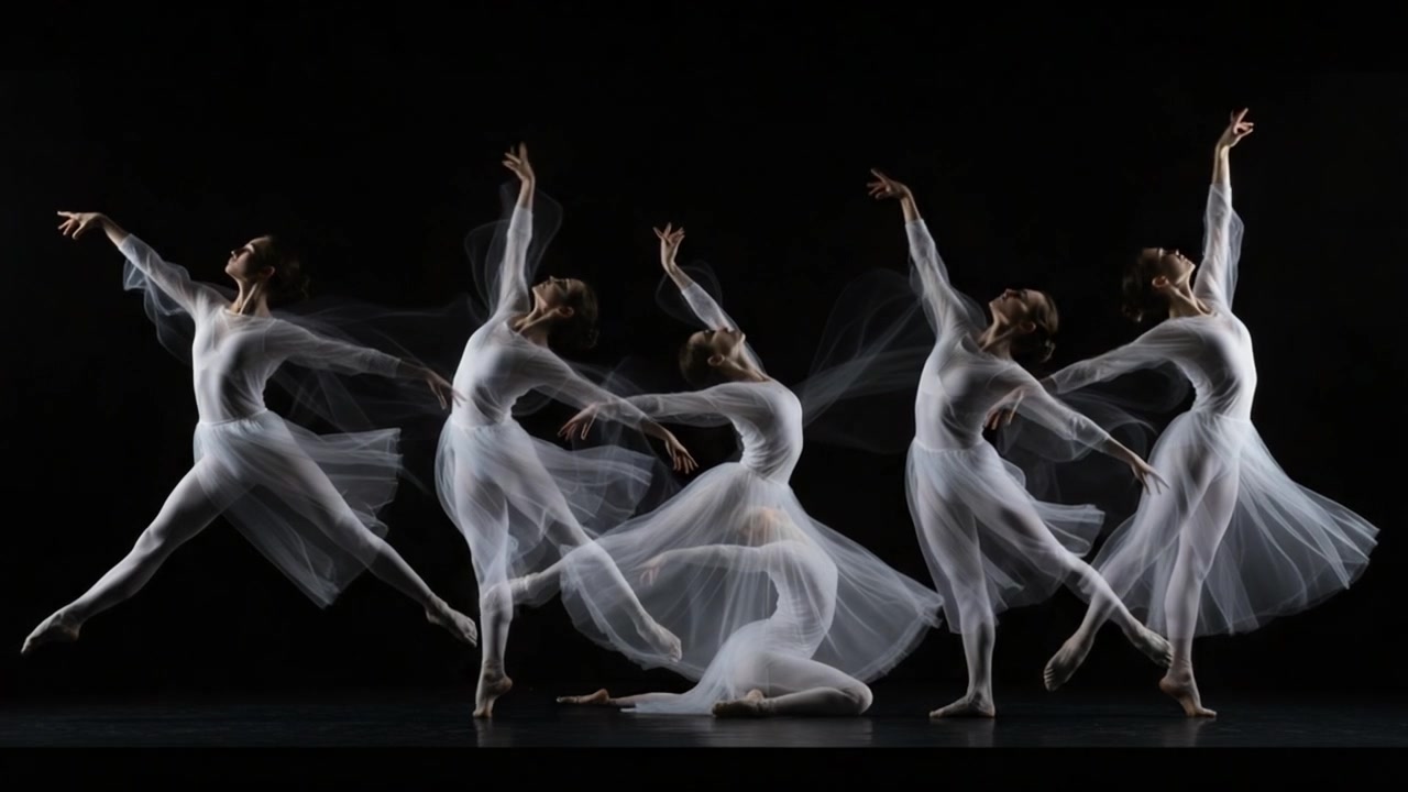 Ethereal Motion Ballet – 720p characters & dancers VJ loop