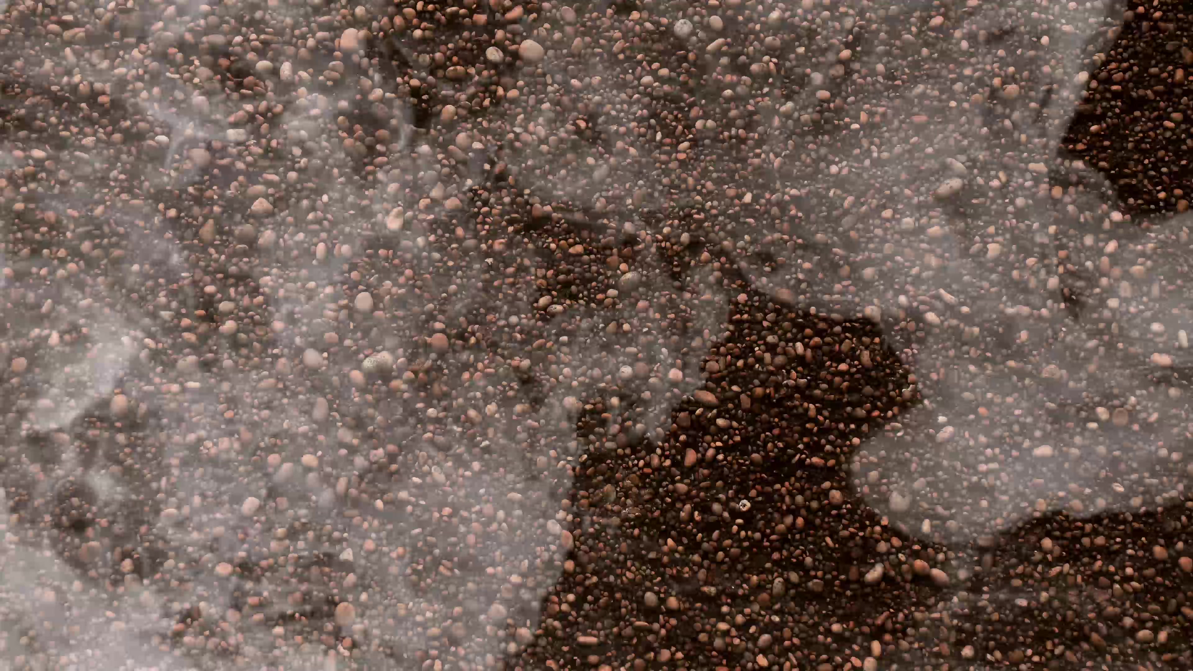 Ethereal Pebble Waves – 4K abstract VJ loop