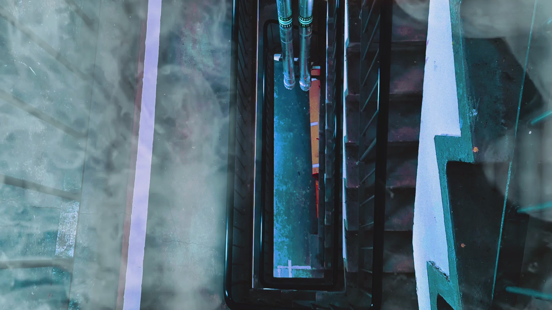 Ethereal Staircase Descent – 1080p abstract VJ loop