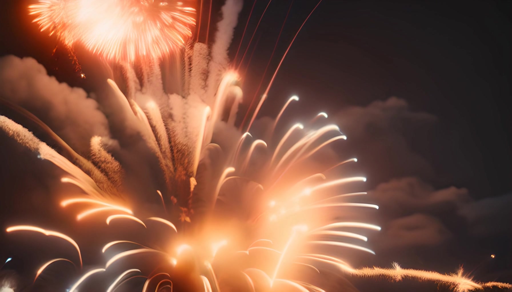 Explosive Light Symphony – HD celebration VJ loop