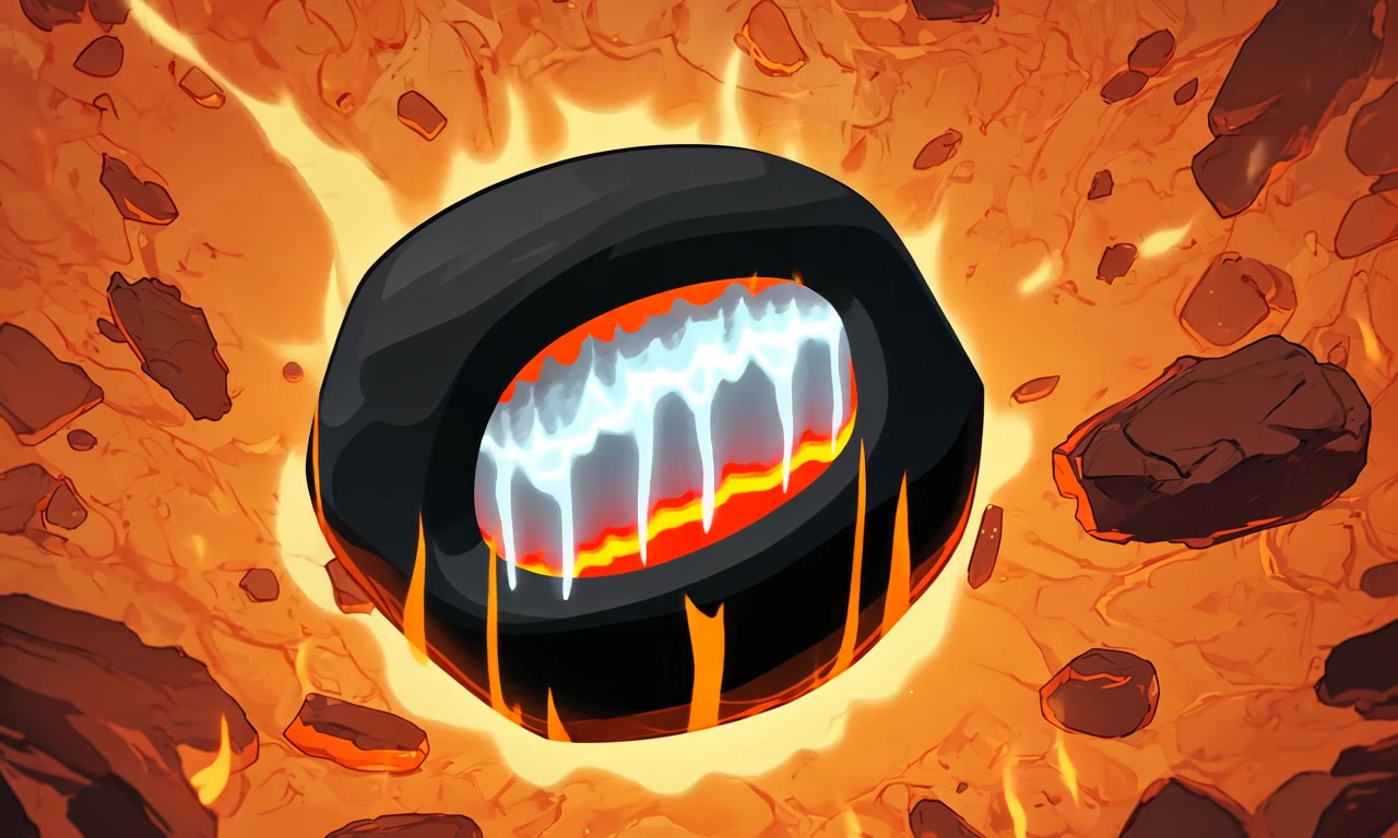 Fiery Tire Impact – HD characters & dancers VJ loop