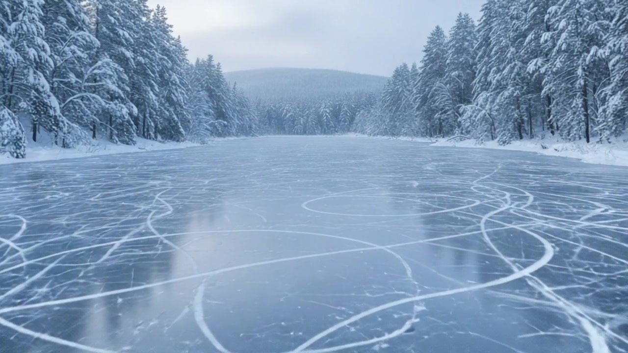 Frozen Serenity – 720p christmas & winter VJ loop