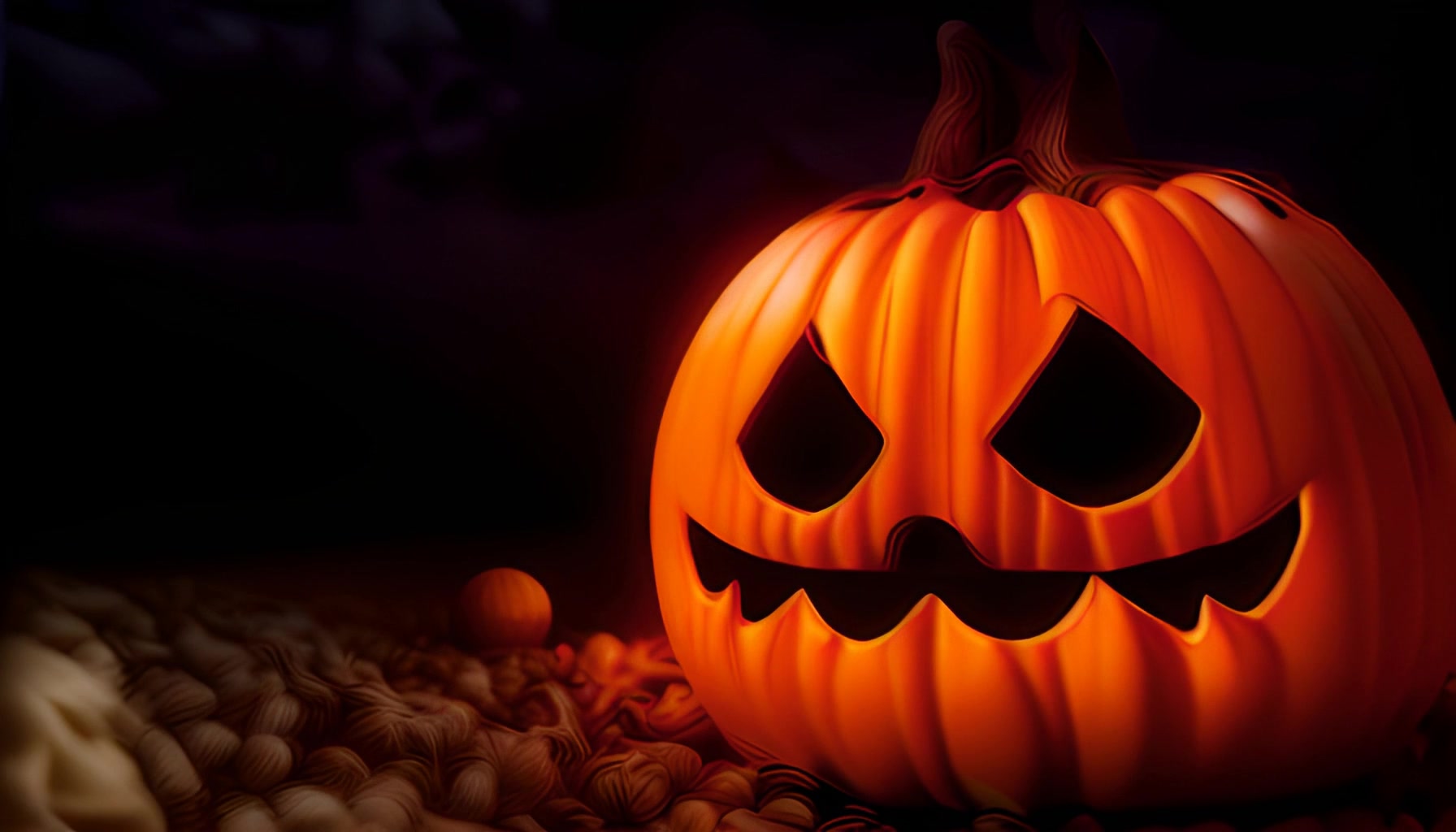 Glowing Pumpkin Delight – HD halloween VJ loop