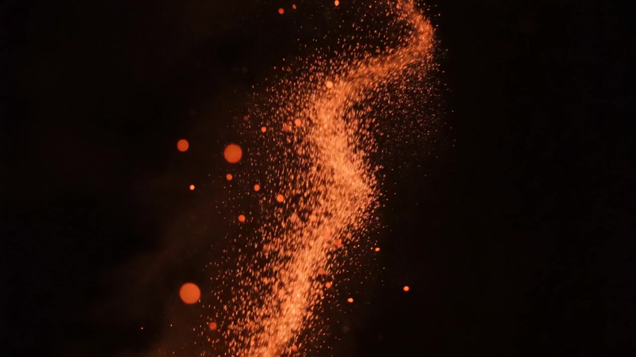 Inferno Spiral Dance – 720p abstract VJ loop