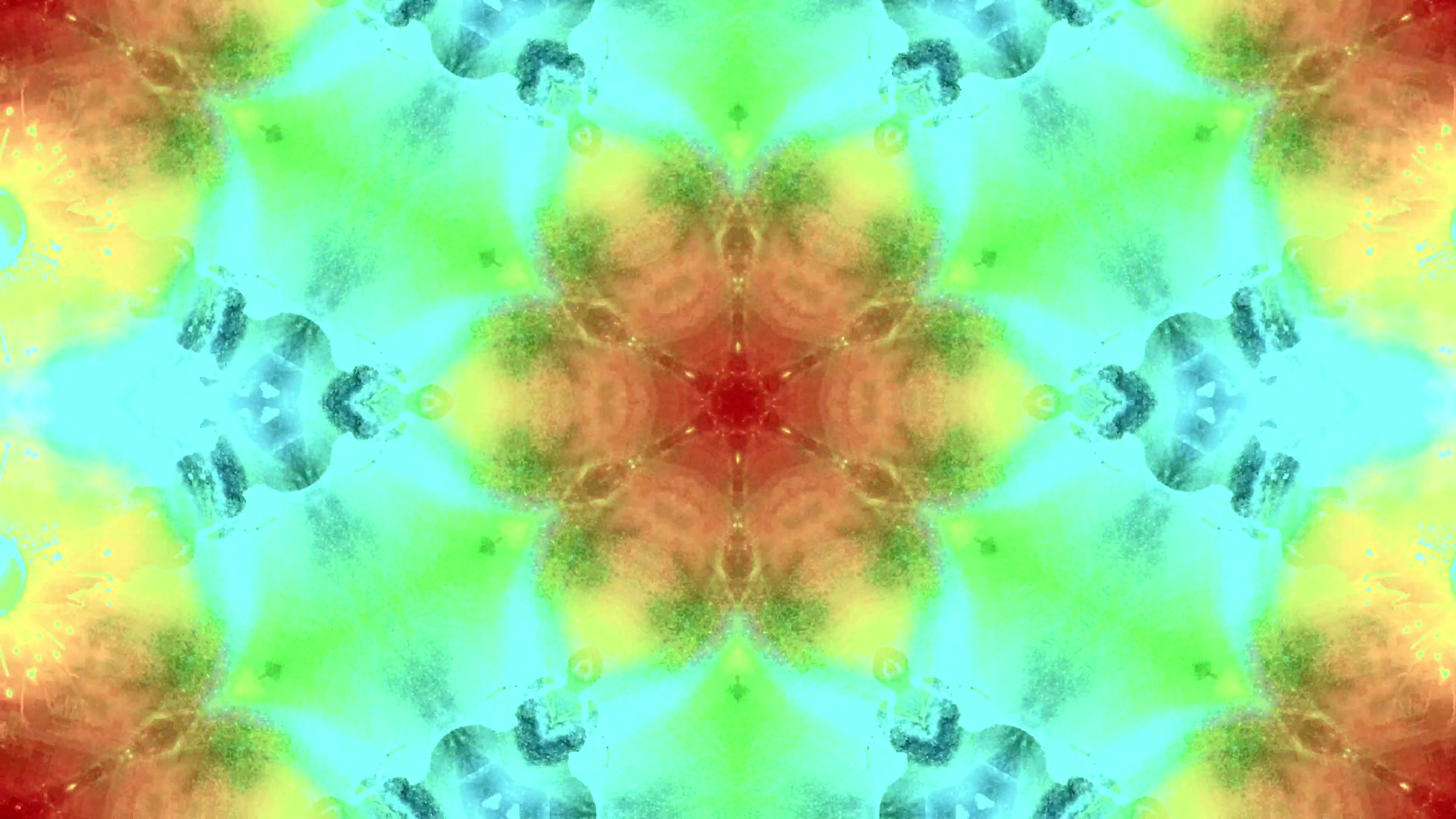 Kaleidoscope Fusion – 4K psychedelic VJ loop