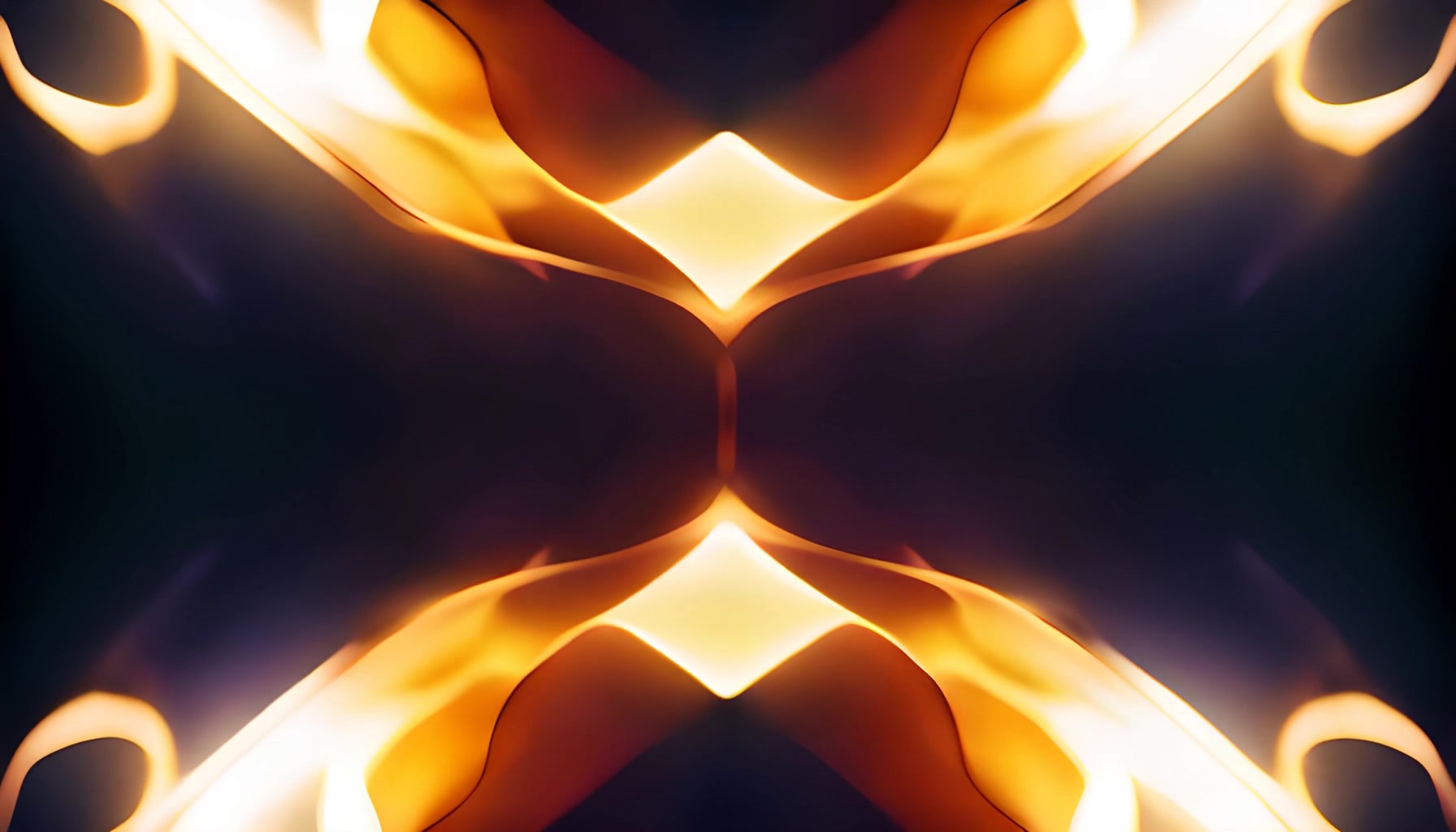 Luminous Kaleidoscope Flames – HD psychedelic VJ loop