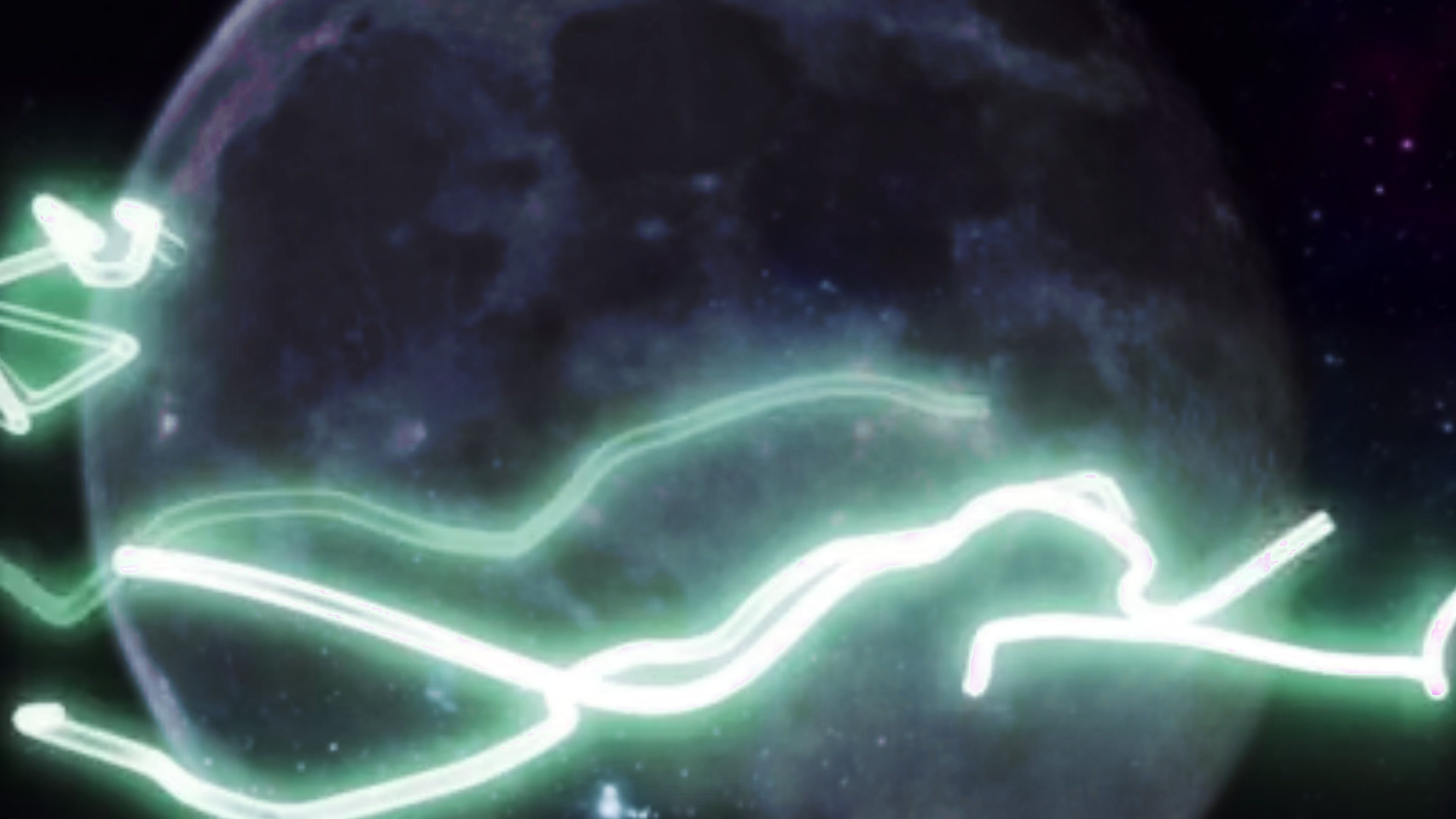 Lunar Glow Pulse – 4K neon & cyber VJ loop