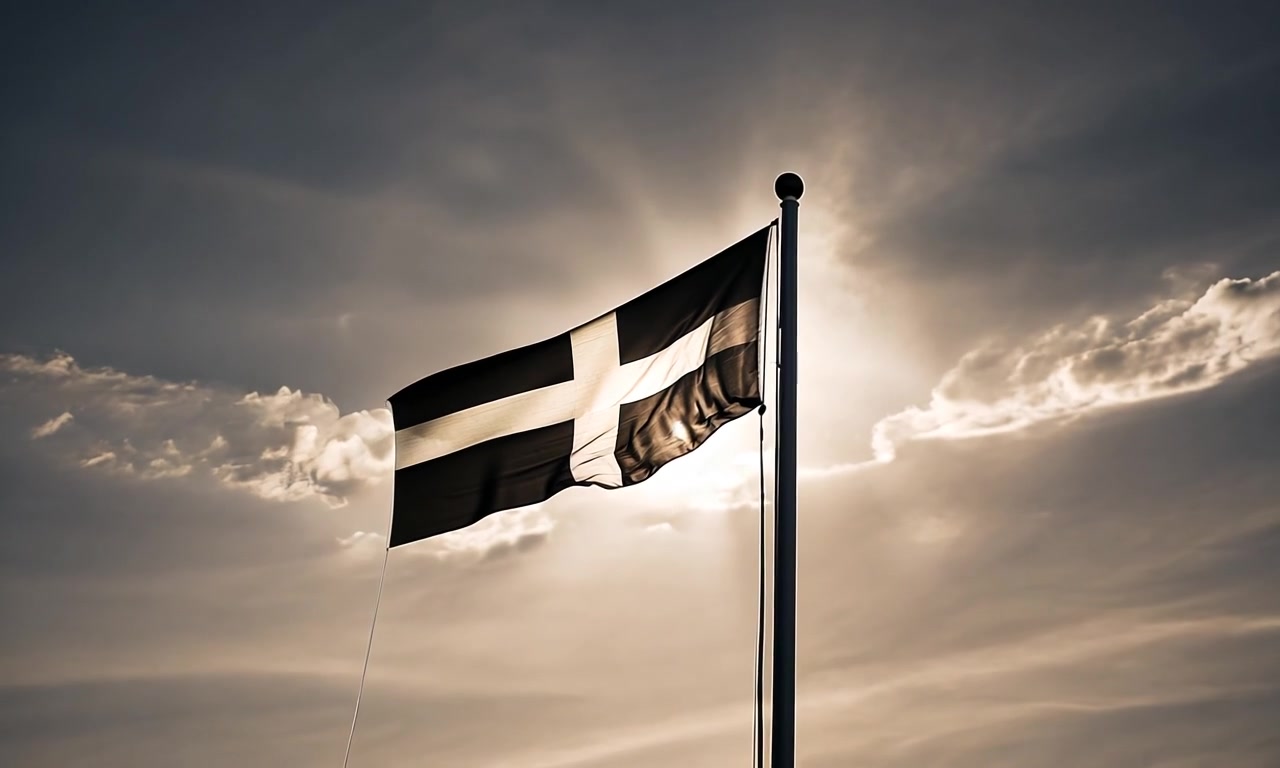 Majestic Flag Waves – HD nature VJ loop