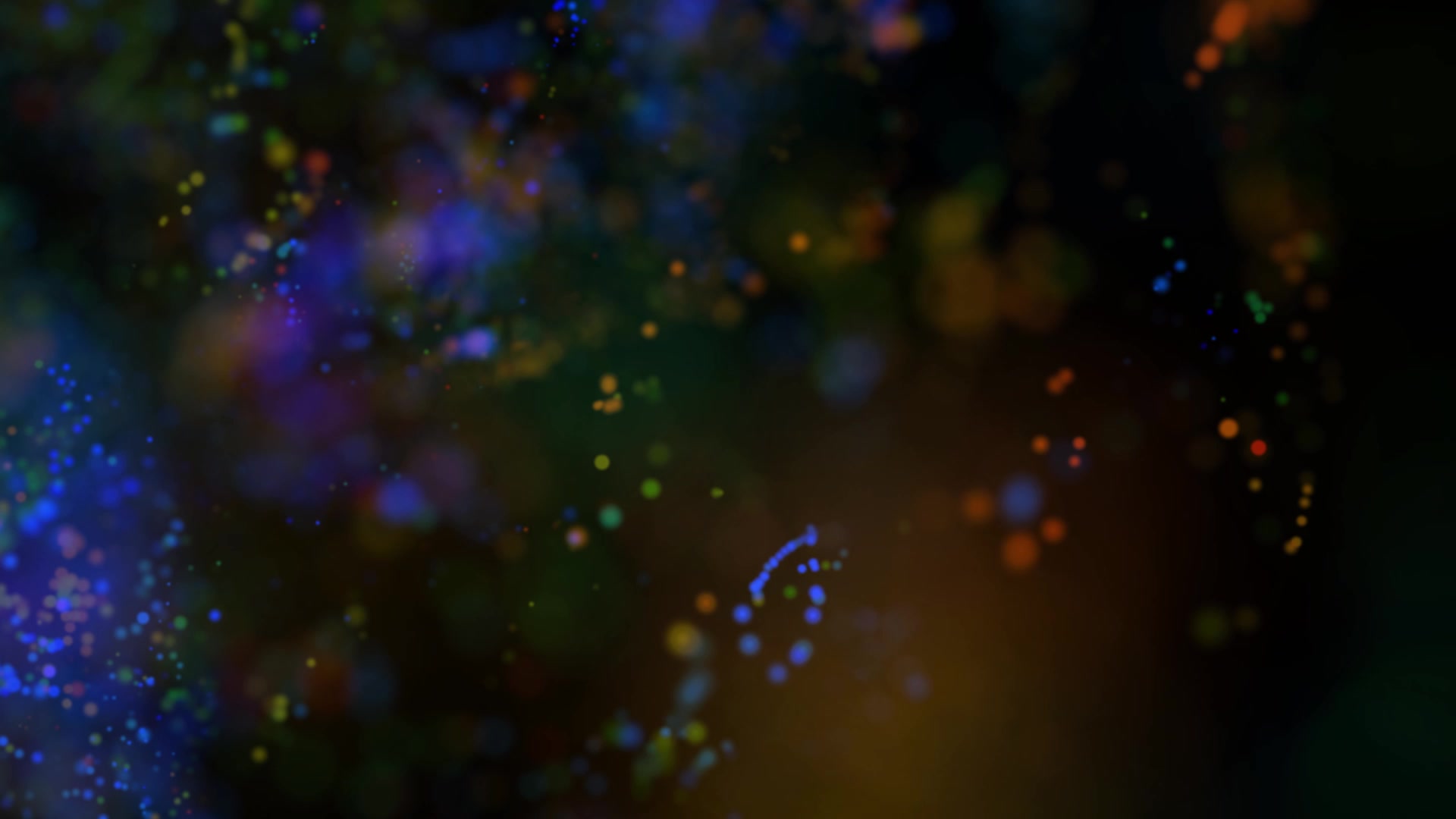 Musical Water II – Deep Blue Particles – 1080p abstract VJ loop