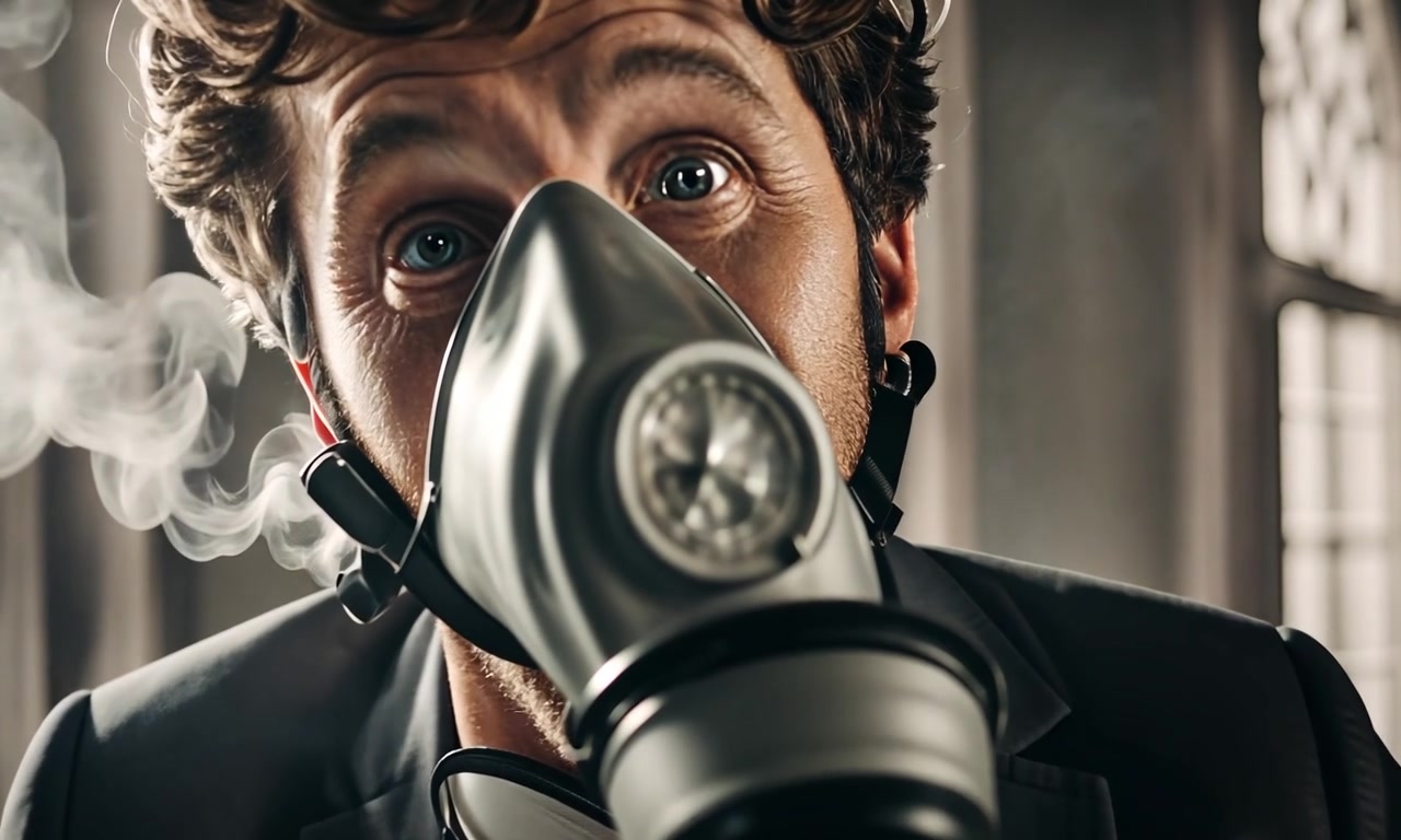 Mystery Gas Mask – HD abstract VJ loop