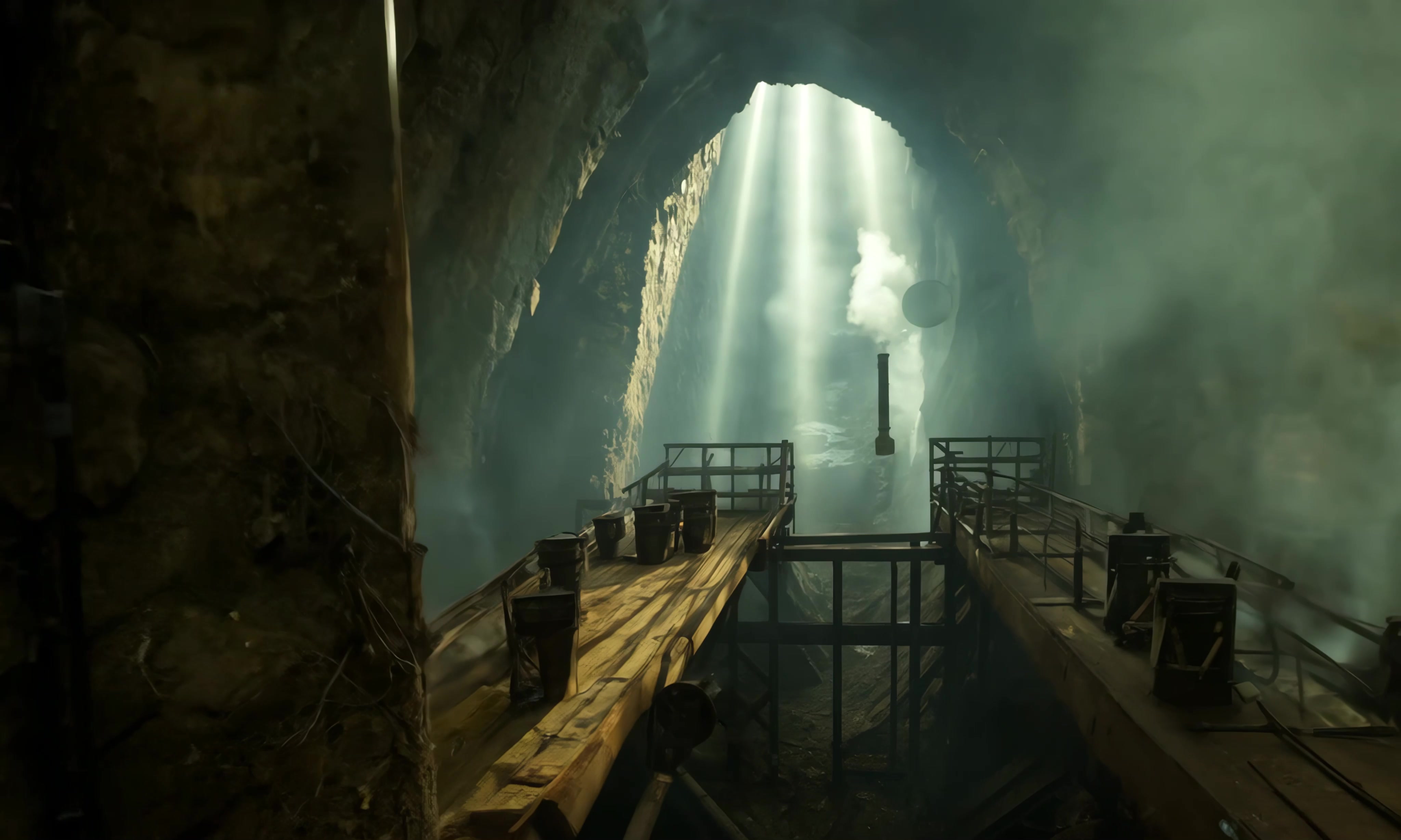 Mystical Cave Gateway – 4K nature VJ loop