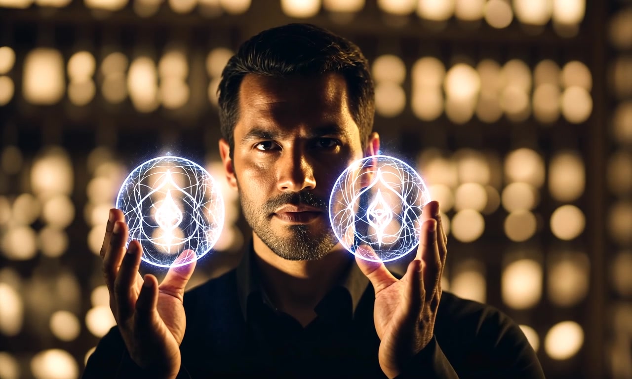 Mystical Light Orbs – HD neon & cyber VJ loop