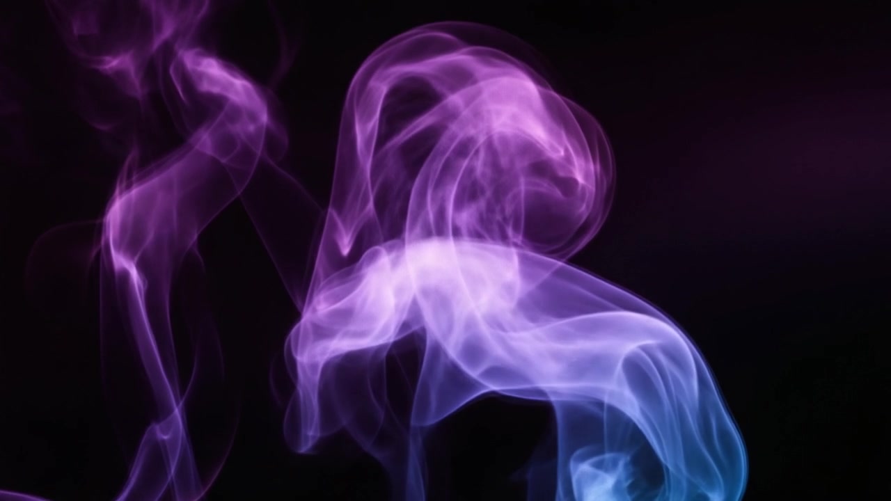 Mystical Smoke Dance – 720p abstract VJ loop