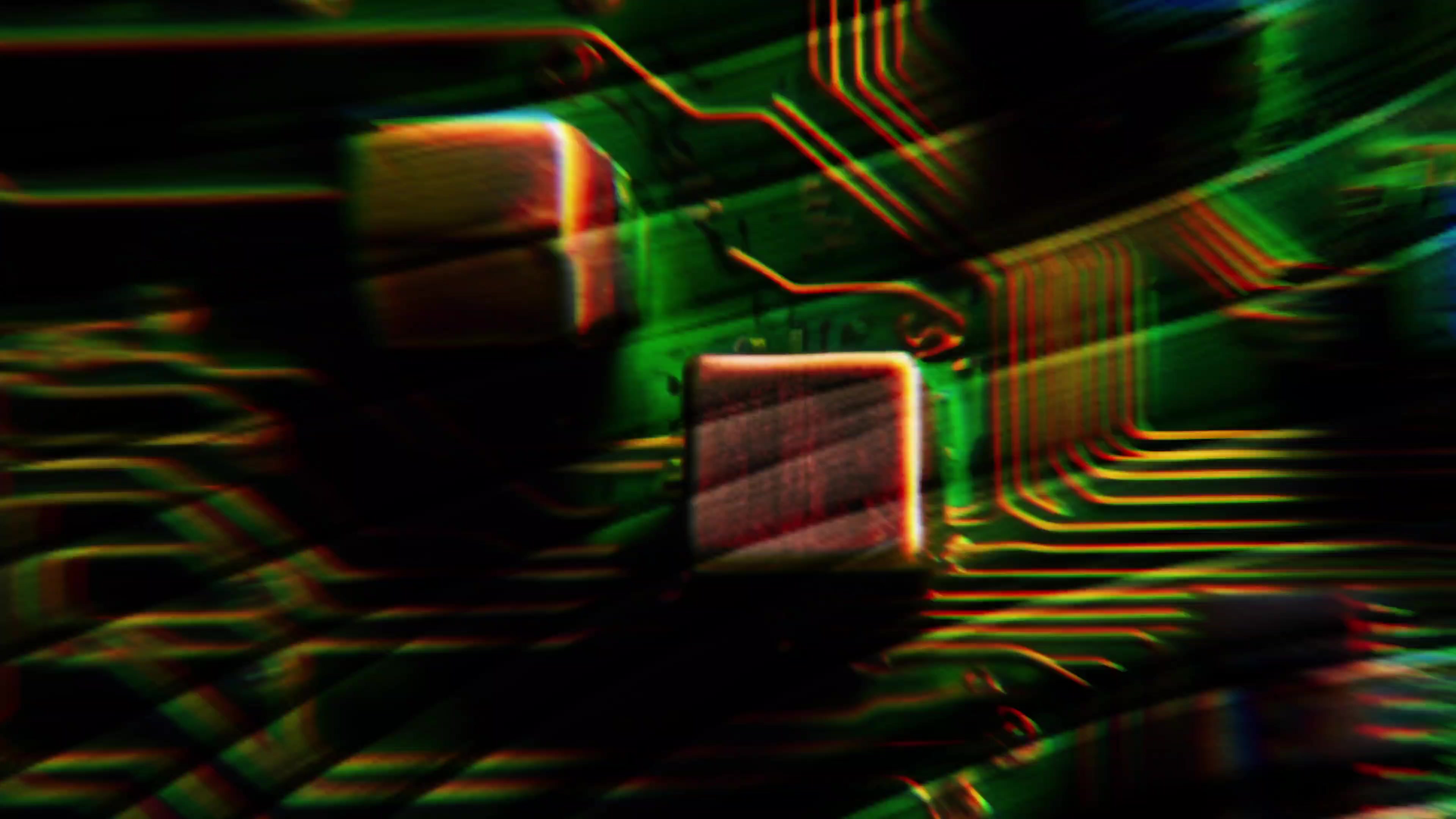 Neon Circuit Pulse — Digital Tech – 4K neon & cyber VJ loop