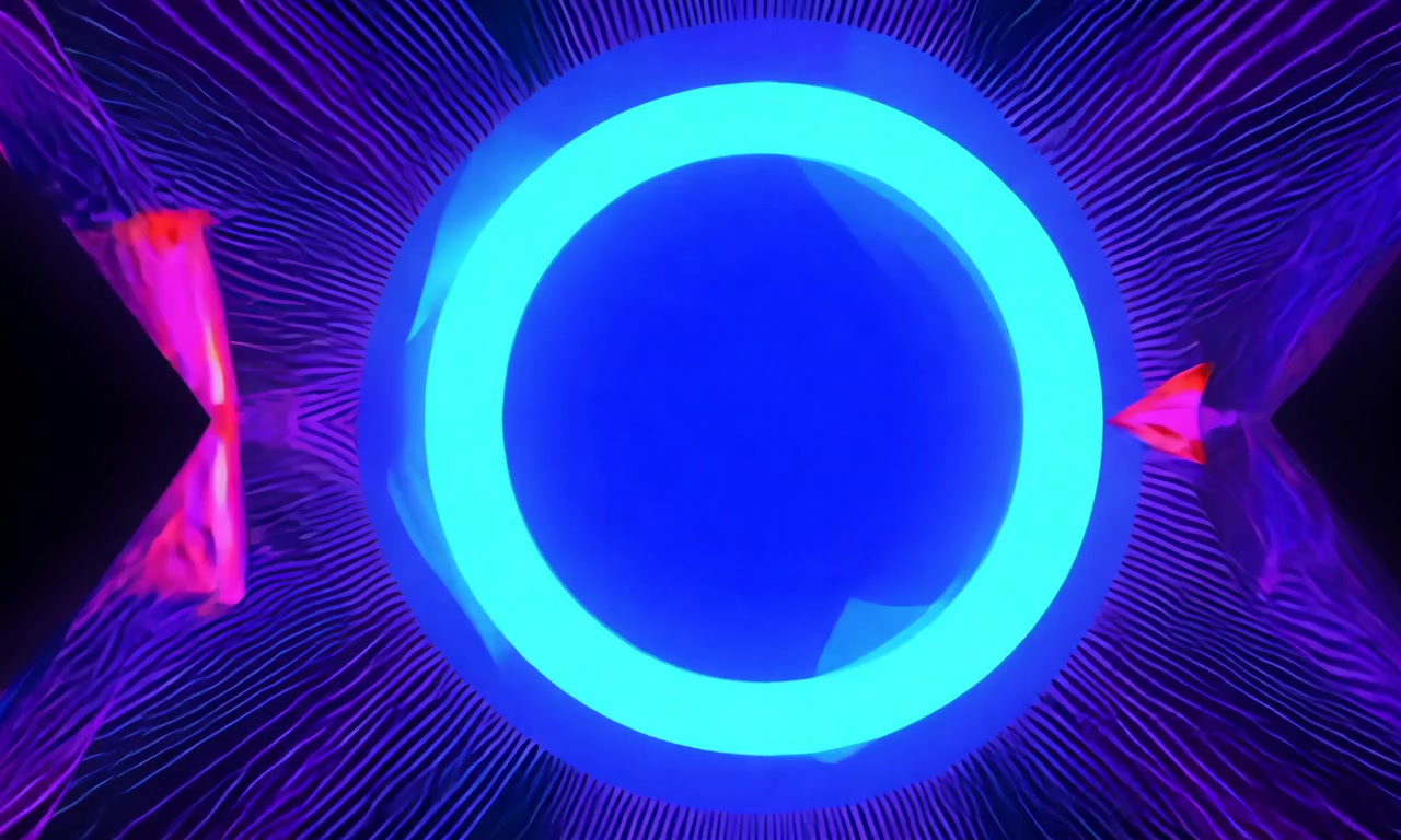 Neon Pulse Vortex — Pulsating – HD neon & cyber VJ loop