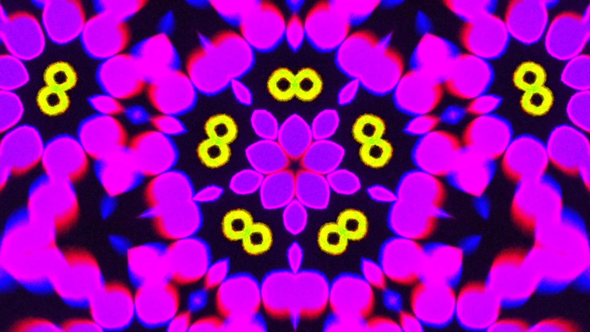 Psychedelic Kaleidoscope Burst – 1080p psychedelic VJ loop