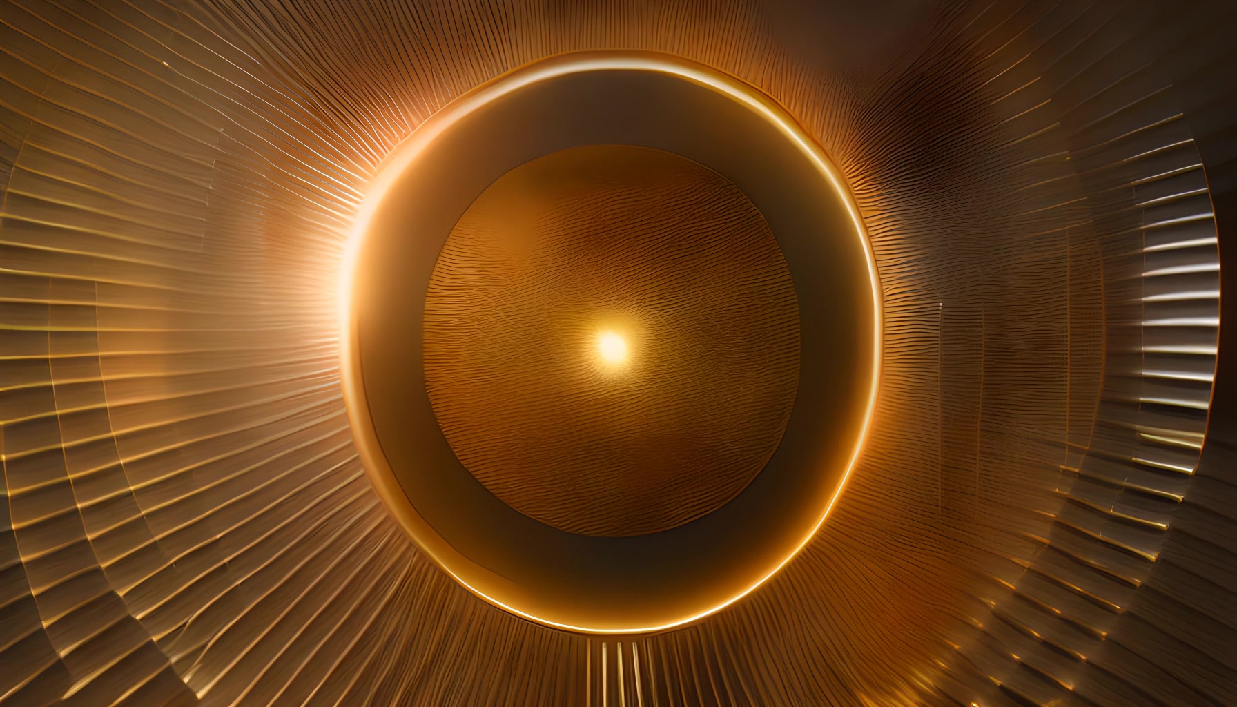 Radiant Golden Pulse – HD abstract VJ loop