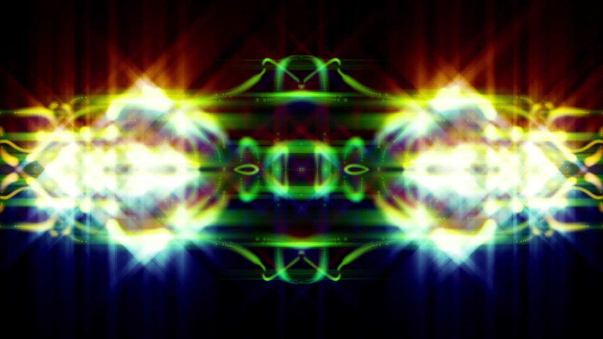 Rainbow Bright – Light Symmetry Burst – 1080p abstract VJ loop