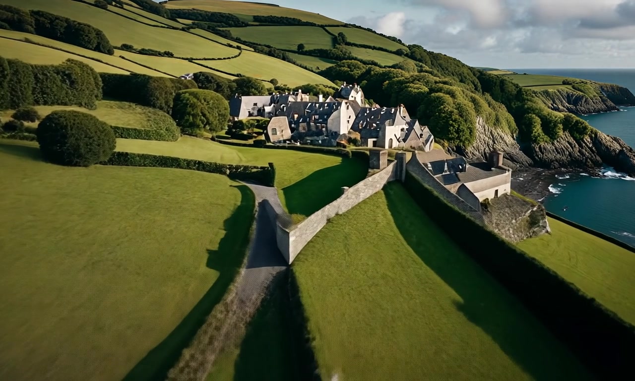 Serene Countryside Views – HD nature VJ loop