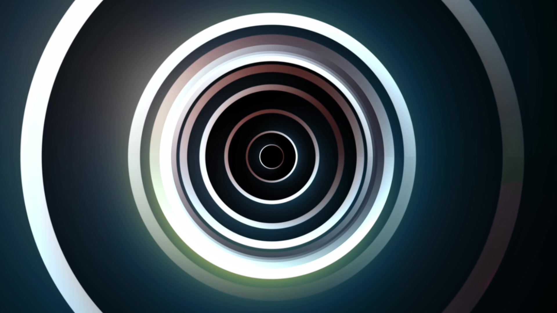 Spinning Blue Disks – Circular Light Rings – 1080p neon & cyber VJ loop