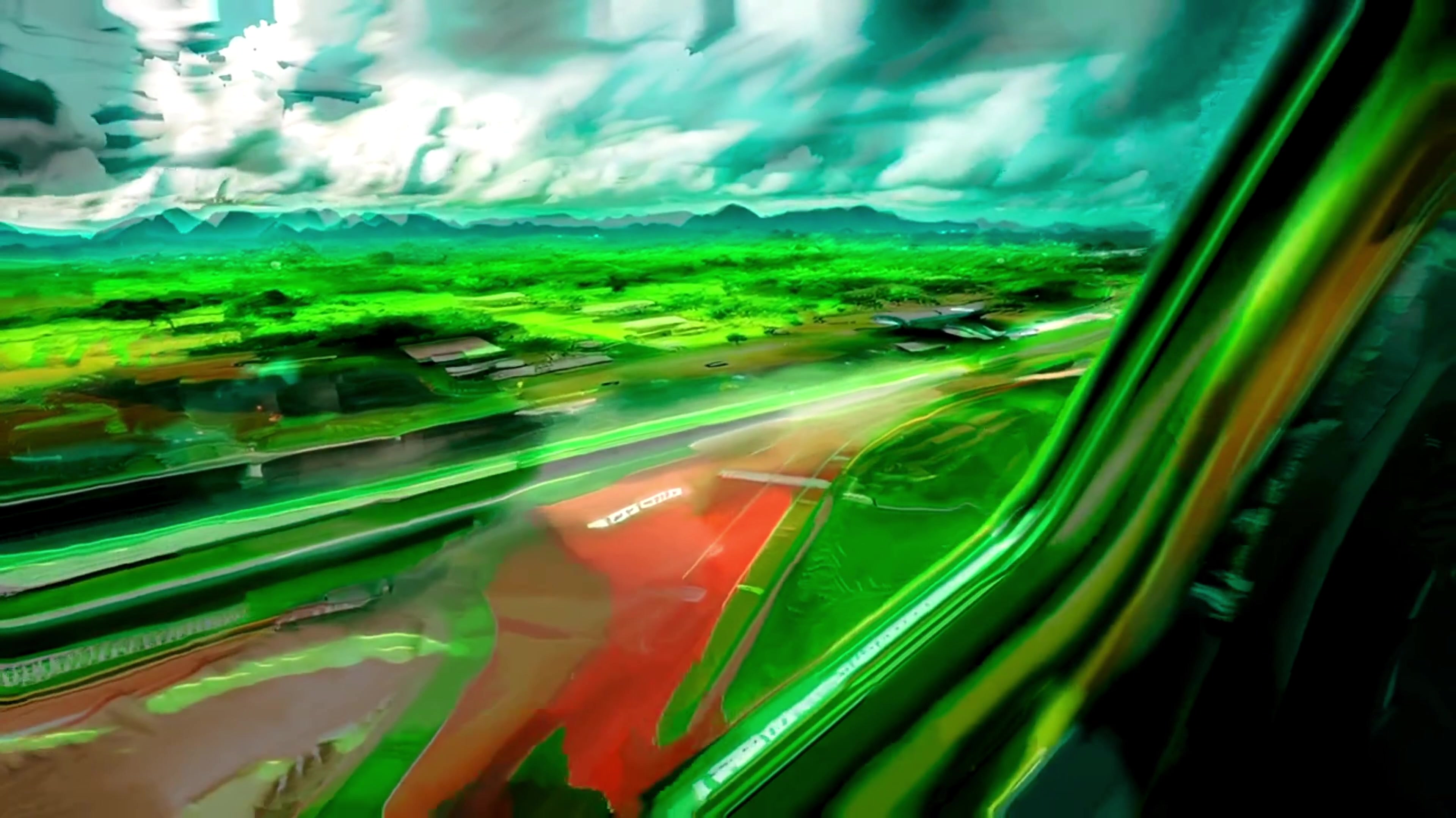 Surreal Sky Rush – 4K nature VJ loop