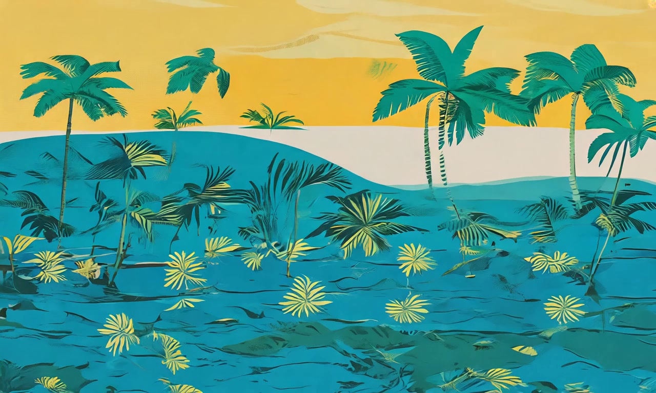 Tropical Dreamscape – HD abstract VJ loop