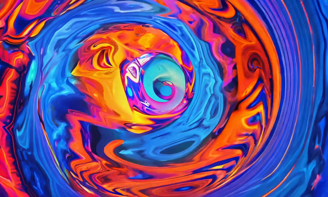 Vibrant Colour Swirl – HD abstract VJ loop