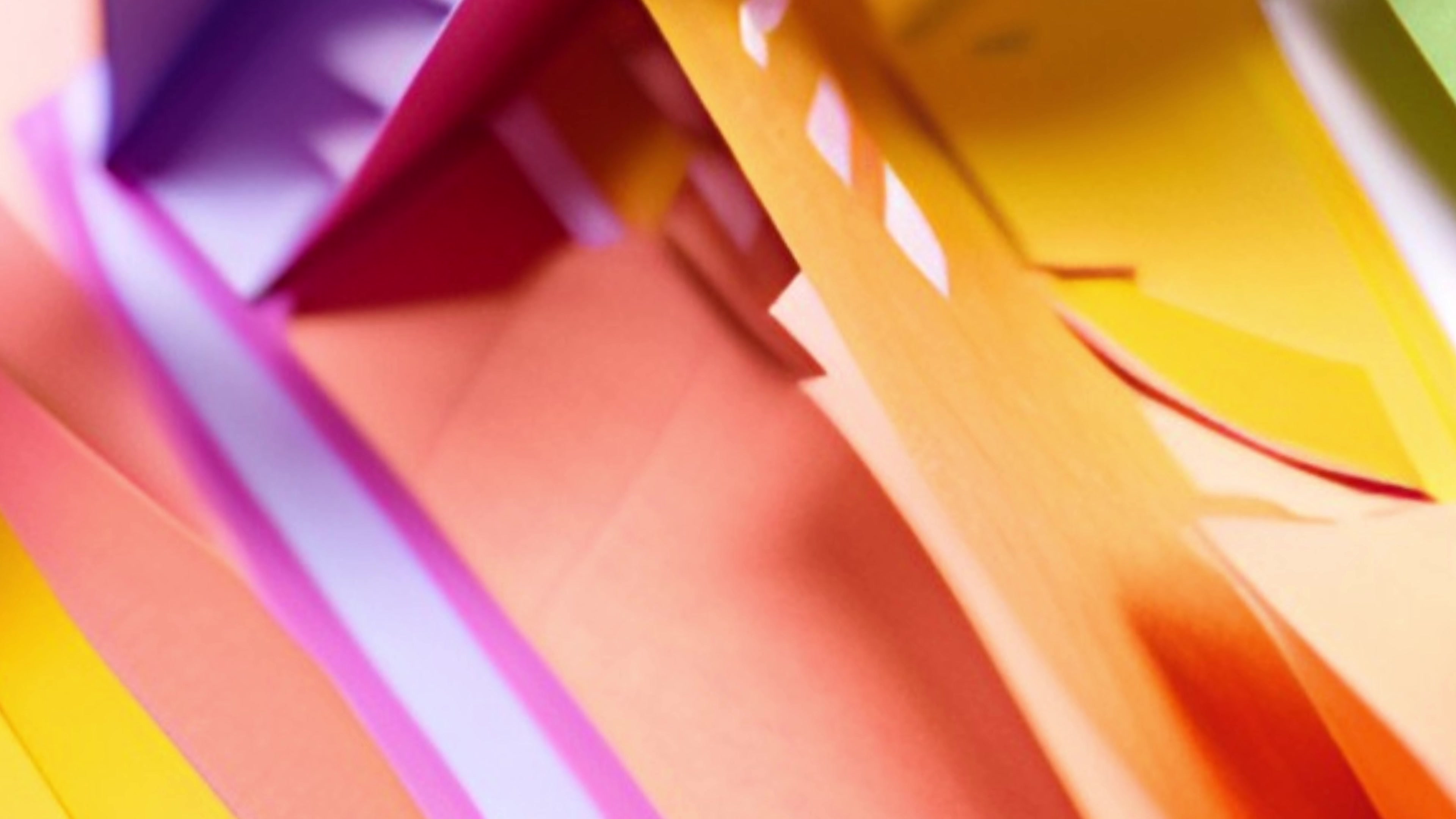 Vibrant Paper Dance – 4K abstract VJ loop